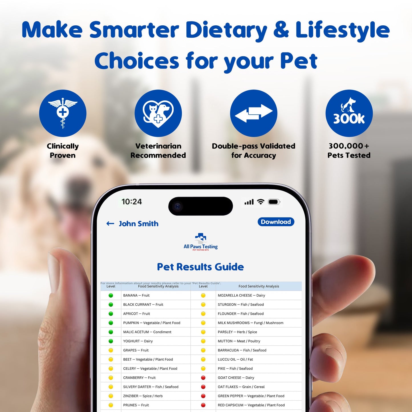 Pet Sensitivity Test by BioPet: Comprehensive Allergy Detection