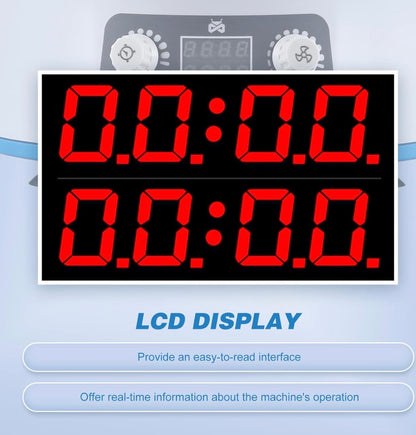 Lab Benchtop PRP Centrifuges, 4000RPM Electric Desktop Centrifuge with LCD Digital Display, Time & Speed Control 110V White