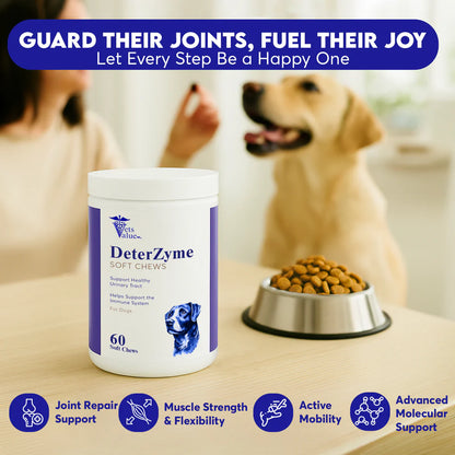 DeterZyme Stool Eating Deterrent for Dogs - 60 ct